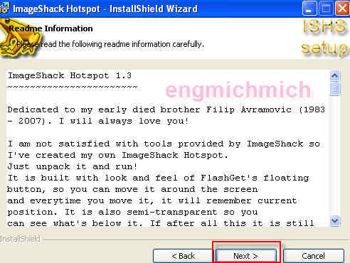 برنامج ImageShack Hotspot 1.3 44309.imgcache
