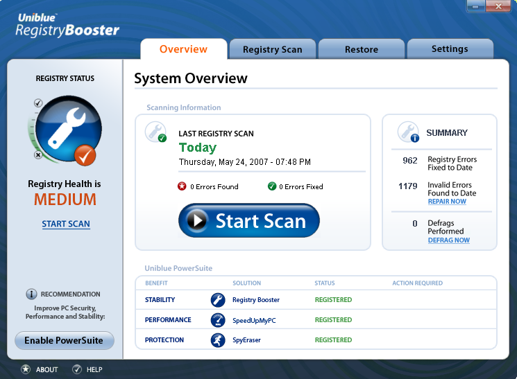 Registry Booster 2009