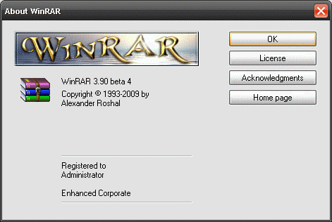    WinRAR 3.90